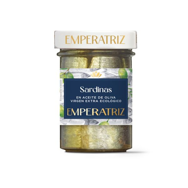 Sardines in Olive Oil VE Organic 212ml Emperatriz-detalle