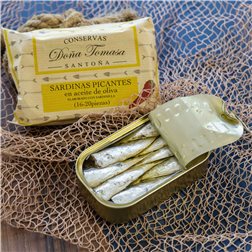 Sardinas Picantes en Aceite de Oliva (16/20 piezas) 115g.
