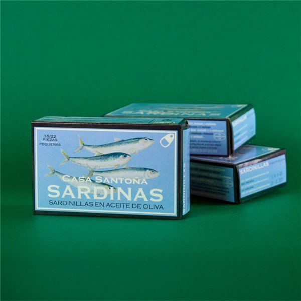 Sardines dans l'huile d'olive, Casa Santoña-izquierda