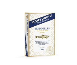 Sardines à l'huile d'olive épicée - 115g