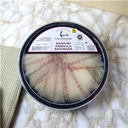 Sashimi von geräucherter Aal - Tamburin