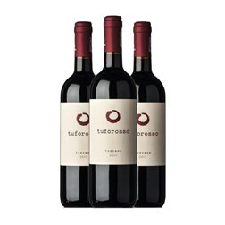 Sassotondo Tuforosso Toscana Eco — Ecológico 75 cl Vino Tinto (Caja de 3 unidades)