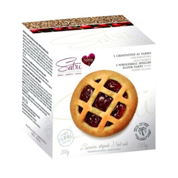 SATRI SPELT COOKIE WITH CHERRY 200 GR-detalle