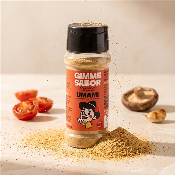 Sazonador Vegetal Sabor Umami-izquierda
