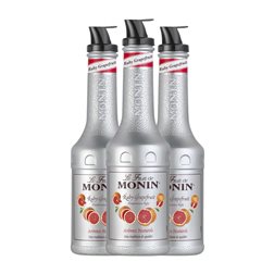 Puré de Frutas para Cóctel Monin Pomelo Rosa Ruby Grapefruit 70 cl Sin Alcohol (Caja de 3 unidades)