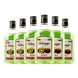 Schnapps Antonio Nadal Botellín Tercio 35 cl Kiwi (Caja de 6 unidades)