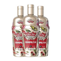 Schnapps Coppa Cocktails 70 cl Cosmopolitan (Caja de 3 unidades)