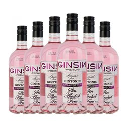 Schnapps Espadafor Strawberry 70 cl Sin Alcohol (Caja de 6 unidades)