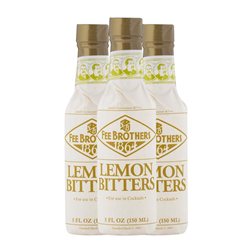 Schnapps Fee Brothers Bitters Botellín 15 cl Lemon — Limón (Caja de 3 unidades)