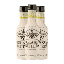 Schnapps Fee Brothers Bitters Botellín 15 cl Molasses — Melaza (Caja de 3 unidades)
