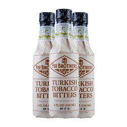 Schnapps Fee Brothers Bitters Turkish Botellín 15 cl Tobacco — Tabaco (Caja de 3 unidades)