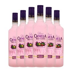 Schnapps Rives Rosetta 70 cl Canela (Caja de 6 unidades)