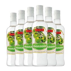 Schnapps Selecció 70 cl Manzana Verde (Caja de 6 unidades)
