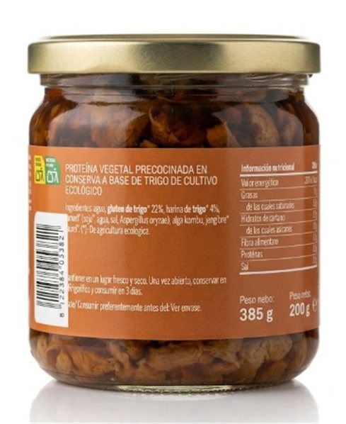 ORGANIC SEITAN IN TIN 385 g-detalle