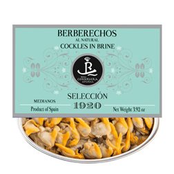 Seleccion 1920 Berberechos al Natural Medianos 120gr.