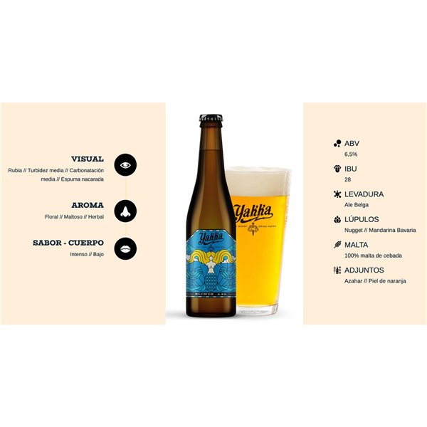 Yakka beer selection.-detalle