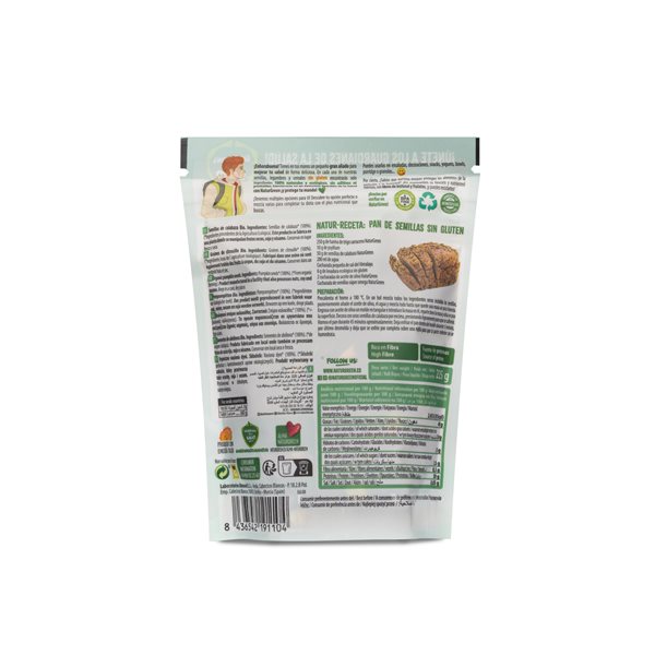 Graines de citrouille biologiques 225g NaturGreen-izquierda