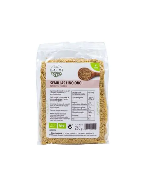 ECO GOLDEN FLAXSEEDS 250 G