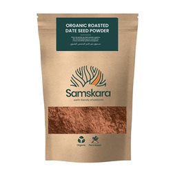 Semillas tostadas de dátiles en polvo BIO | Café de dátiles | (250g) | Alternativo al Café, prebióticos y polifenoles naturales | Sin cafeína ni ácidez