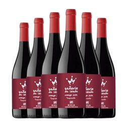 Señorío de Izude Tempranillo Rioja Crianza 75 cl Vino Tinto (Caja de 6 unidades)