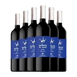 Señorío de Izude Tempranillo Rioja Joven 75 cl Vino Tinto (Caja de 6 unidades)