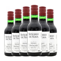 Señorío de Nava Roble Botellín 18 cl Vino Tinto (Caja de 6 unidades)