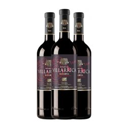 Señorío de Villarrica Rioja Selección Reserva 75 cl Vino Tinto (Caja de 3 unidades)