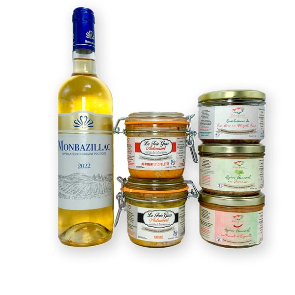Corniche gourmet gift set-trasera