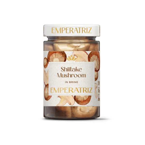 Natural Bio Shiitake Mushrooms 370ml Emperatriz-detalle