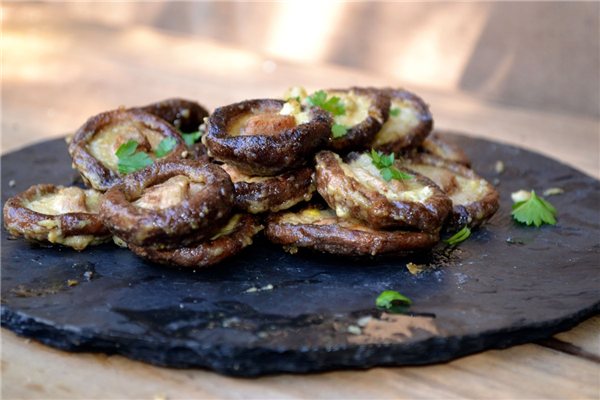 Seta Shiitake Paquete de 500 gramos-lateral