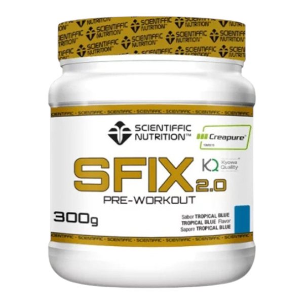 SFIX 2.0 Pre-Workout Creapure®-Kyowa® 300 Gr-detalle