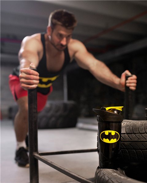 Shaker Shieldmixer® Hero Pro Batman Classic, 700 ml-lateral