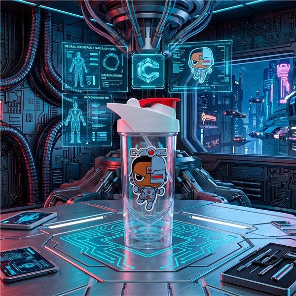 Shaker Shieldmixer® Hero Pro Cyborg Mini, 700 ml-detalle