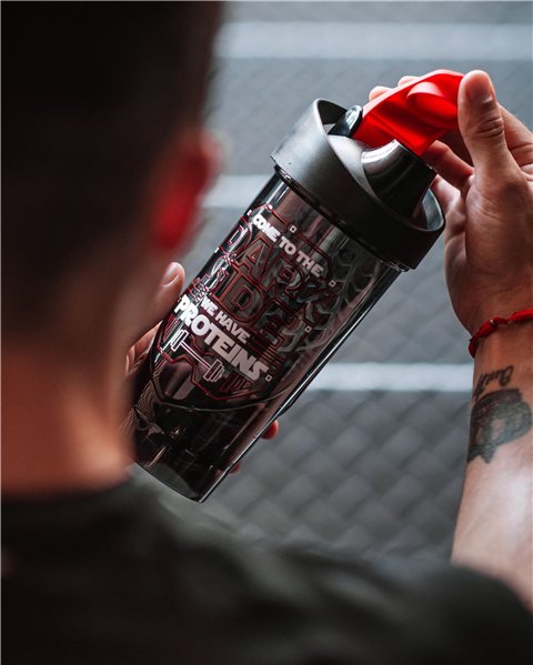 Shaker Shieldmixer® Hero Pro Dark Side, 700 ml-lateral
