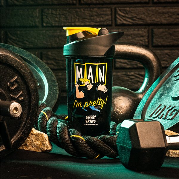 Shaker Shieldmixer® Hero Pro Johnny Bravo Pretty, 700 ml-detalle