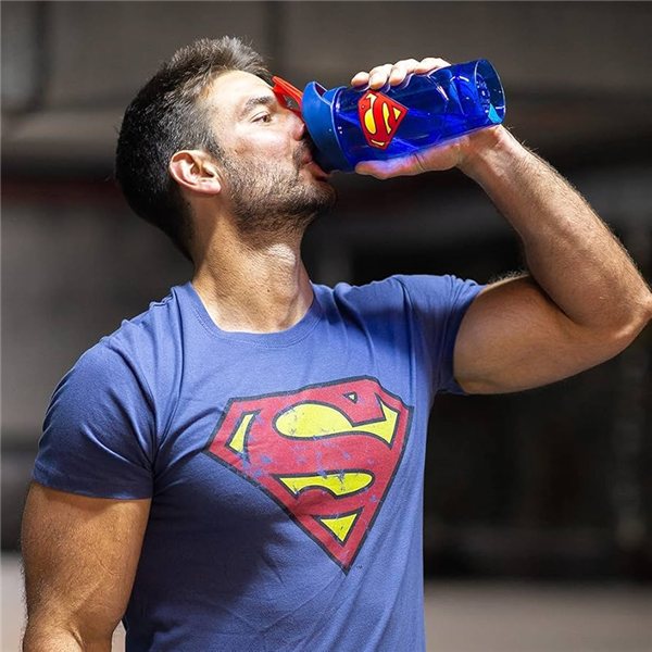 Shaker Shieldmixer® Hero Pro Superman Classic, 700 ml-detalle