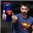 Shaker Shieldmixer® Hero Pro Superman Classic, 700 ml-lateral