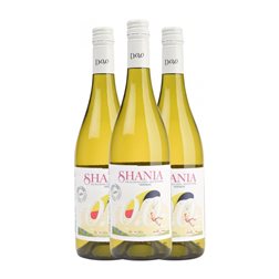 Shania Jumilla 75 cl 0.0 Cero Cero Sin Alcohol Vino Blanco (Caja de 3 unidades)