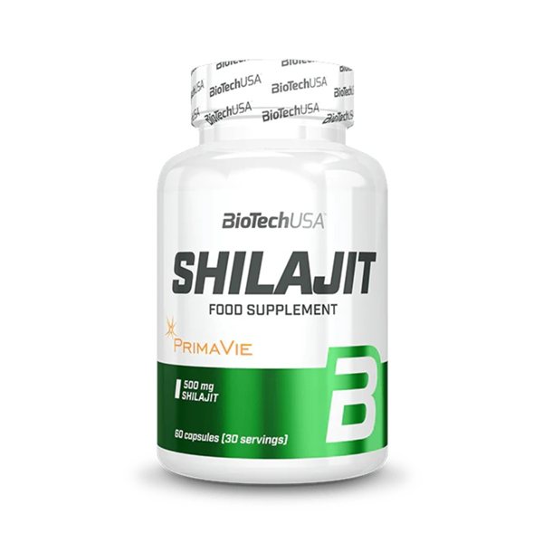 Shilajit 100% PrimaVie 60 caps BioTechUSA-detalle