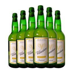 Sidra Cortina Villacubera Sidra de Asturias Tradicional 70 cl Manzana (Caja de 6 unidades)