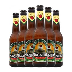 Sidra Magners Original Botellín Tercio 33 cl Manzana (Caja de 6 unidades)