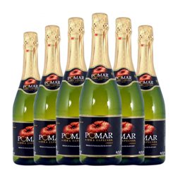 Sidra Pomar Sparkling — Espumoso 75 cl Manzana (Caja de 6 unidades)