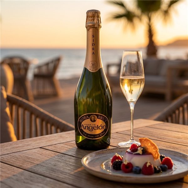 Sidra Viuda de Angelón Brut-lateral
