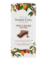 Simón Coll 70% de cacao avec grignotage