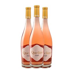 Sinforiano Quelías Seco Cigales Rosé — Rosado 75 cl Vegano Vino Rosado (Caja de 3 unidades)