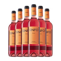 Sinforiano Seco Cigales 75 cl Vegano Vino Rosado (Caja de 6 unidades)