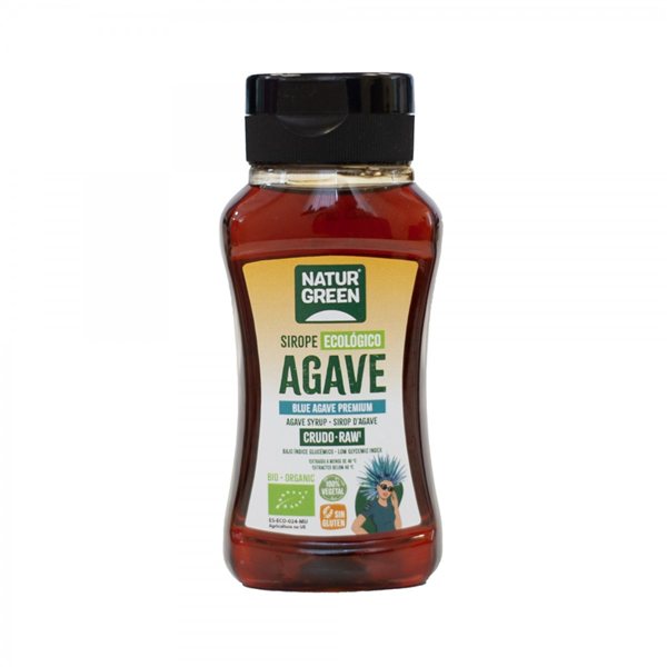 Raw Organic Agave Syrup 236ml/340g NaturGreen-detalle