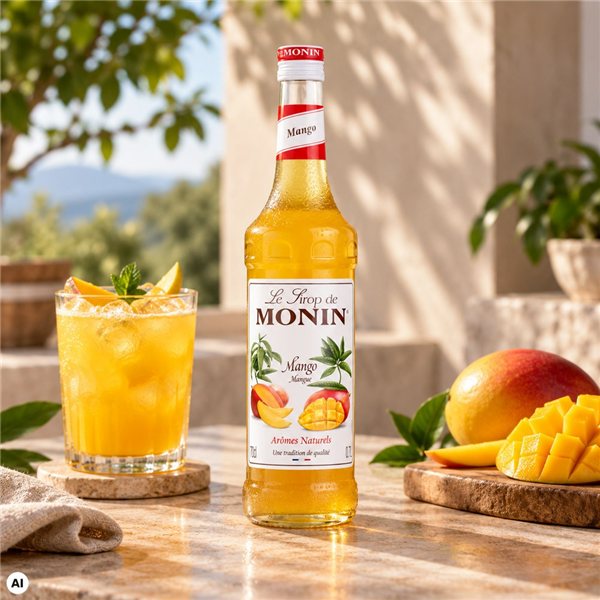 Sirope de Mangue Monin-detalle