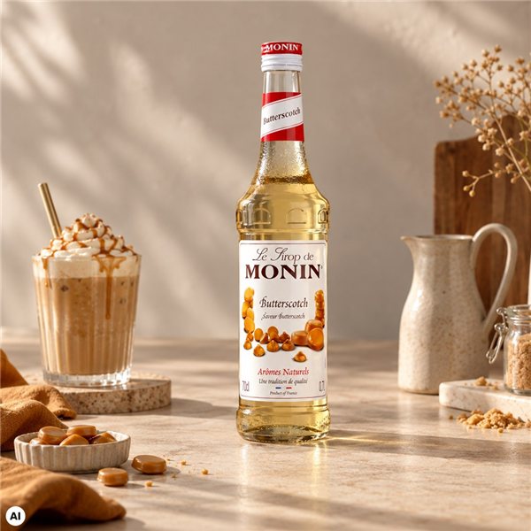 Sirope Monin Butterscotch-detalle