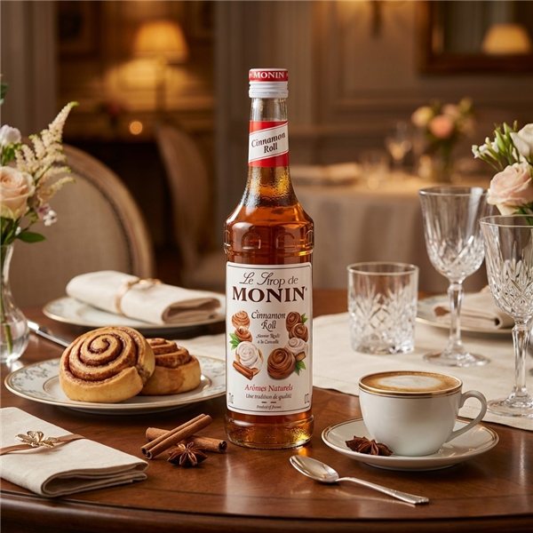Sirope Monin Cinnamon Roll-detalle